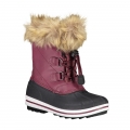 CMP Zimowe buty śniegowe Anthilian Snow Boot WP (wodoodporne) burgundowe dziecięce